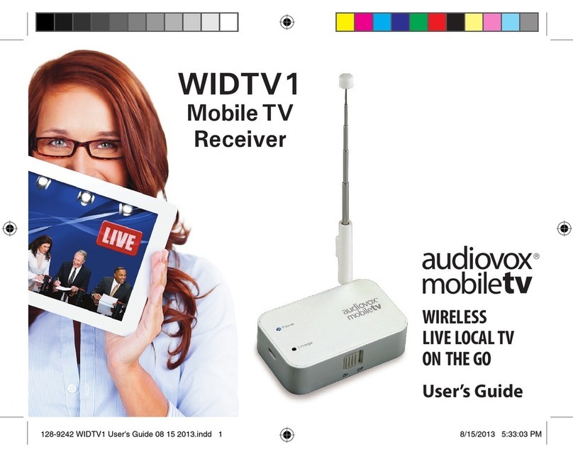Audiovox WIDTV1 user guide