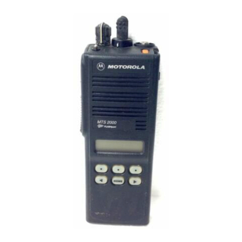 Motorola Mts-2000 User manual