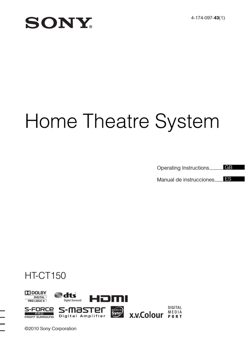 Sony HT-CT150 User manual