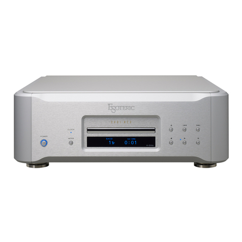 Esoteric K-01Xs User manual