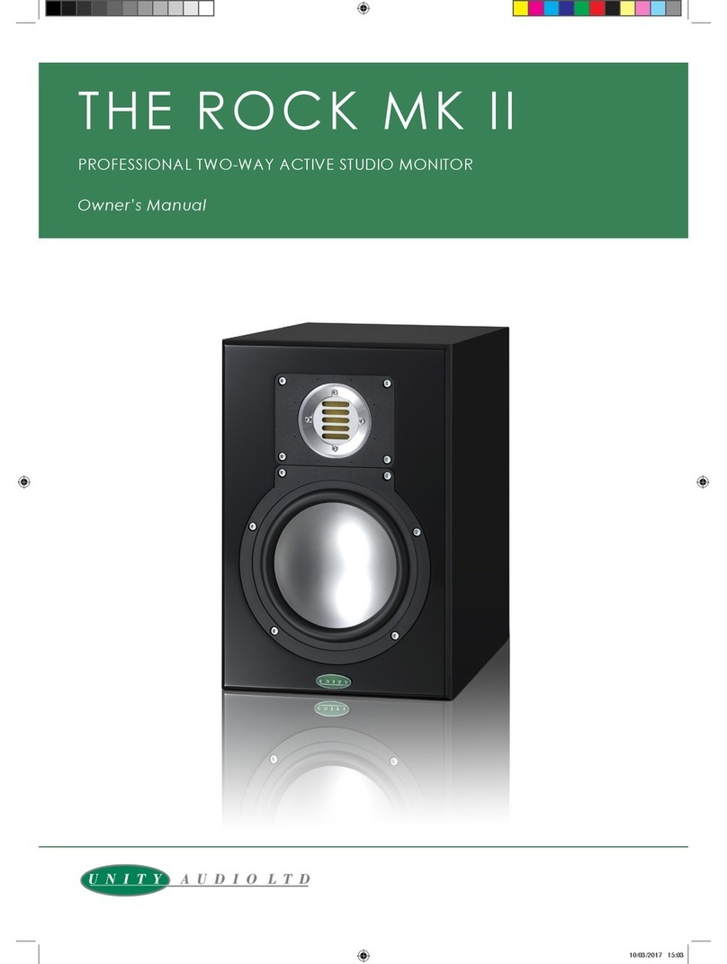 Unity Audio The Rock MK II owner's manual