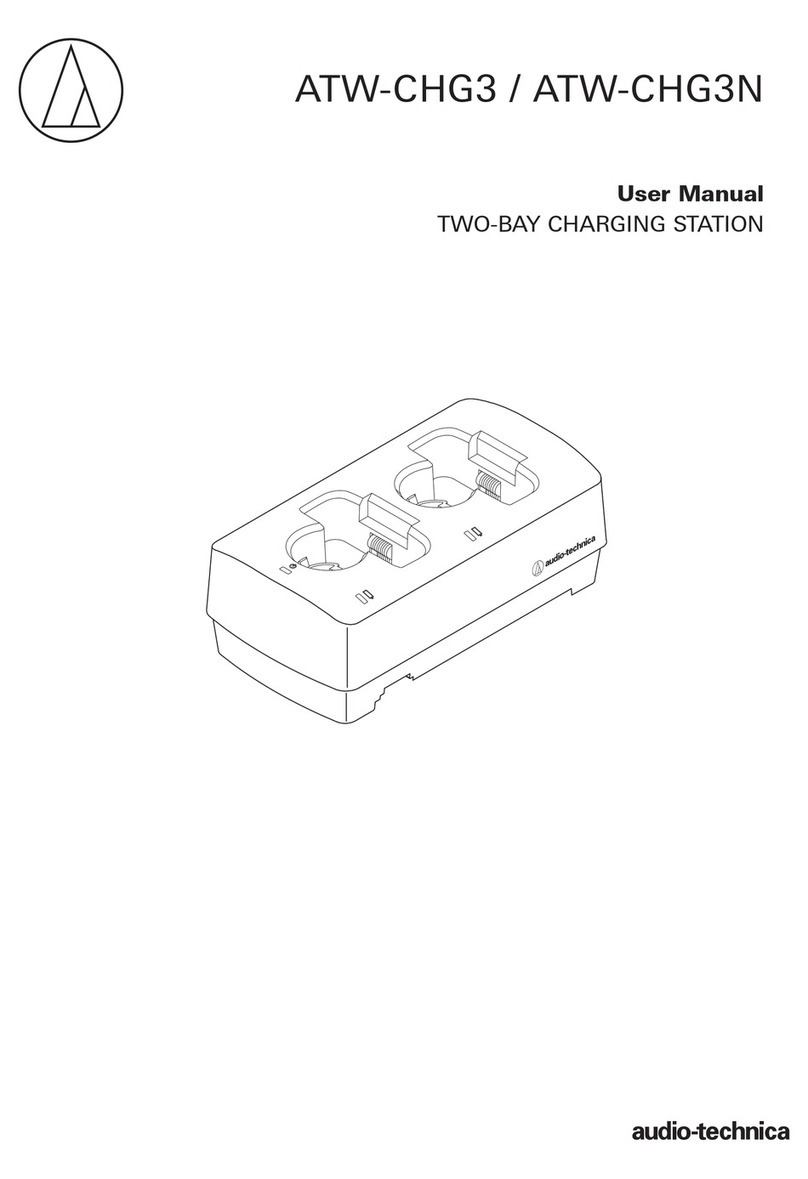 Audio Technica ATW-CHG3 User manual