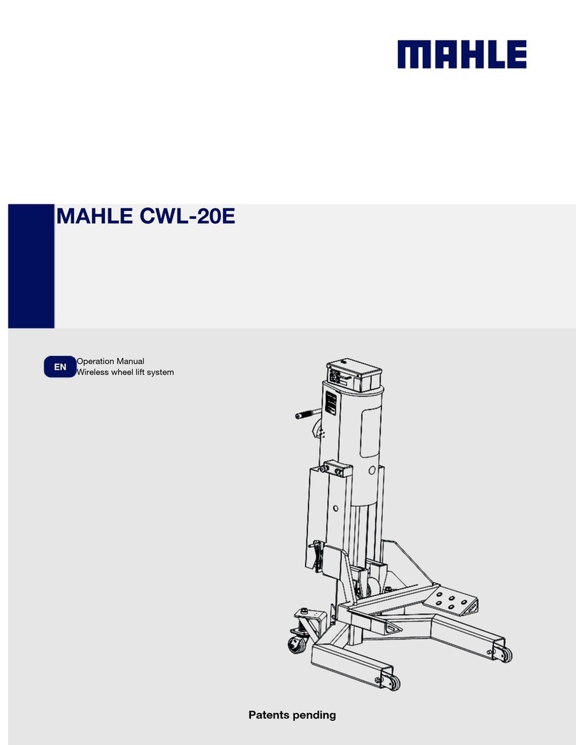 MAHLE CWL-20E User manual