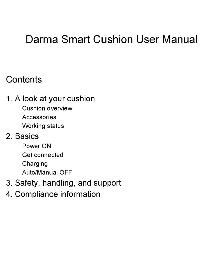 Darma Smart Cushion user manual