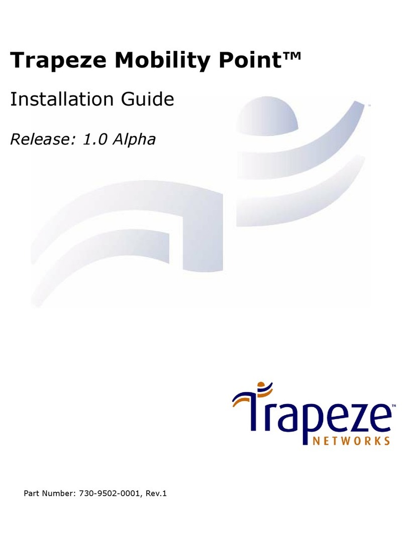 Trapeze Mobility Point MP-122 installation guide Trapeze Mobility Point MP-122 installation guide