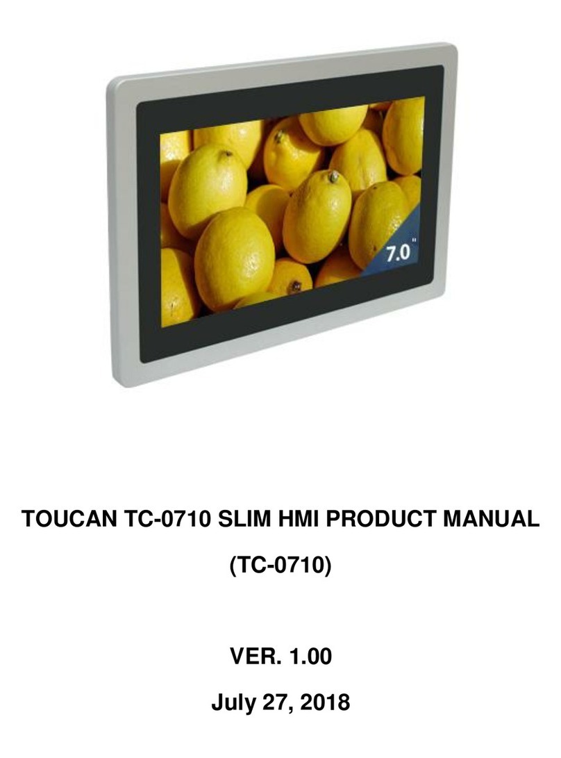 TechNexion TOUCAN TC-0710 SLIM HMI product manual