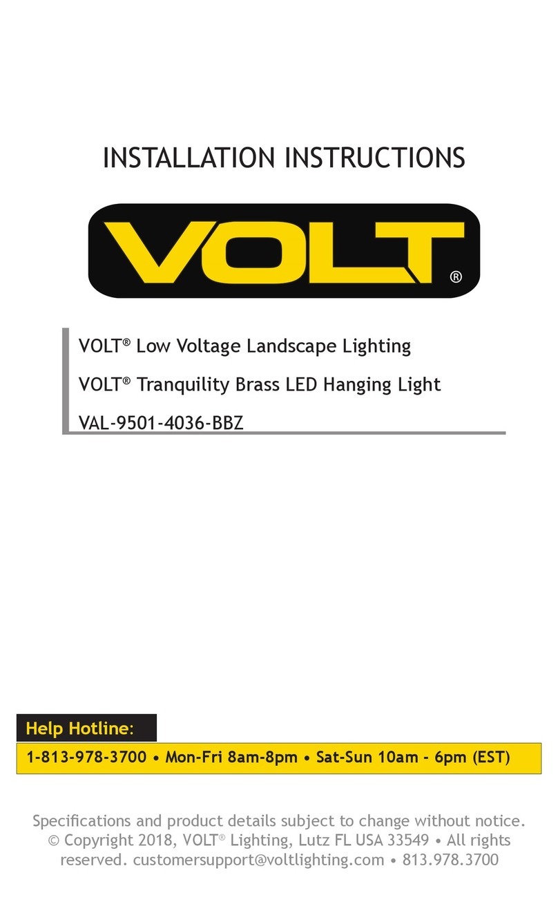 Volt VAL-9501-4036-BBZ User manual