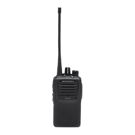 Motorola solutions EVX-261 User manual