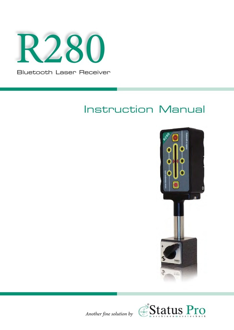 Status Pro R280 instruction manual