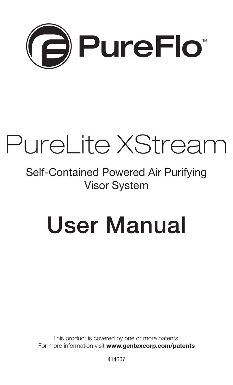 Gentex PUREFLO PURELITE XSTREAM user manual