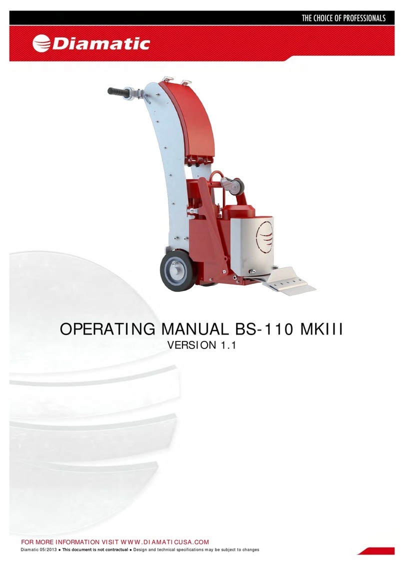 Diamatic BS-110 MKIII operating manual