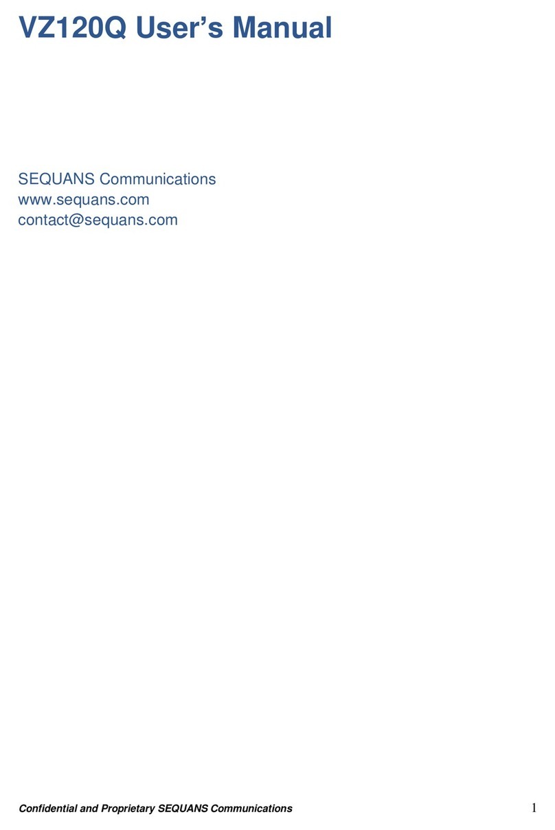 SEQUANS VZ120Q user manual
