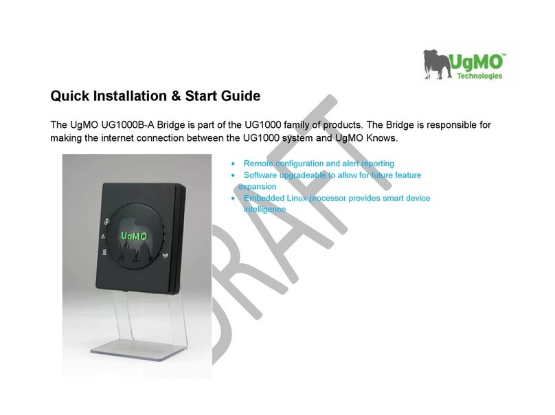 UGMO UG1000 Series Quick installation guide