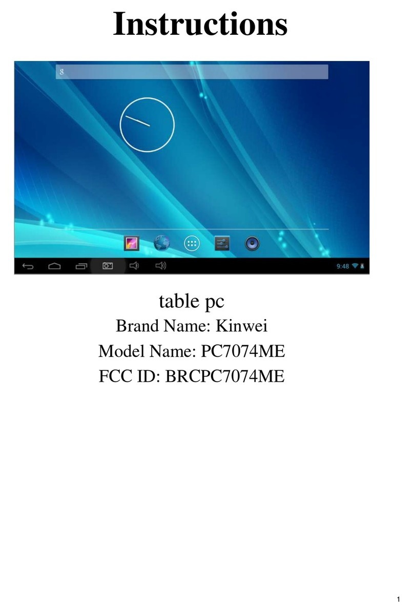 Kinwei PC7074ME instructions