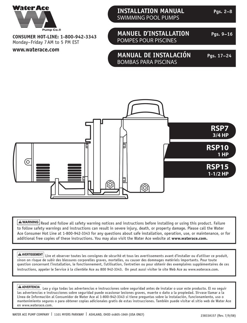 WaterAce RSP7 installation manual