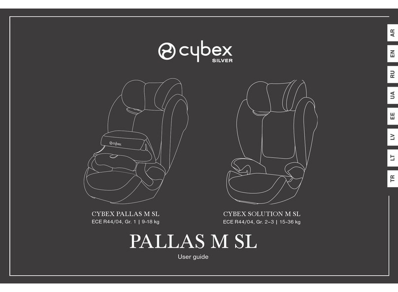 CYBEX PALLAS M SL User manual CYBEX PALLAS M SL User manual
