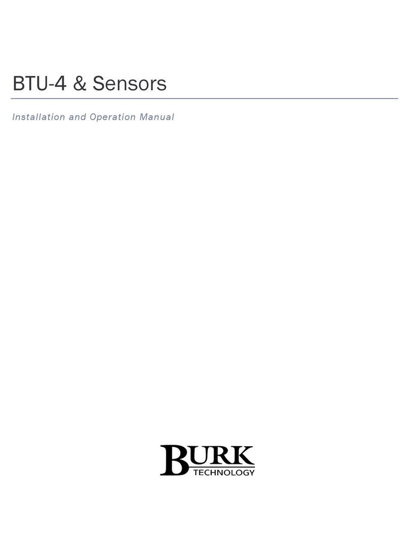 BURK Technology BTU-4 Owner's manual