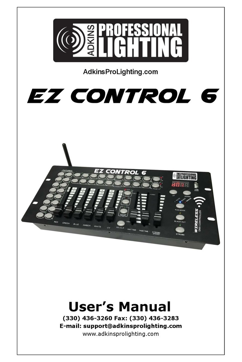 Adkins EZ CONTROL 6 user manual