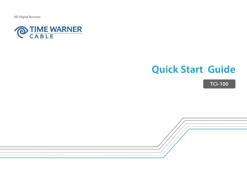 Time Warner Cable TCI-100 quick start guide