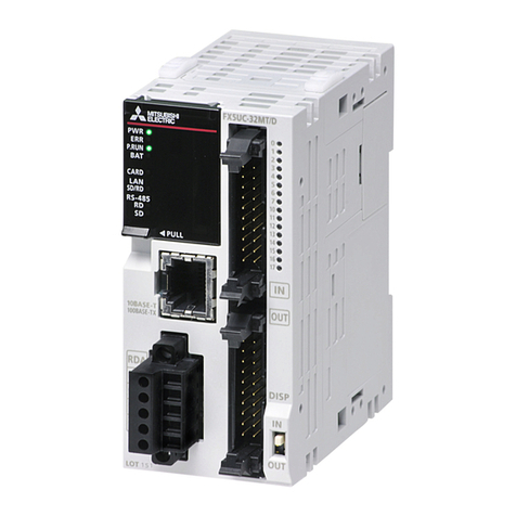 Mitsubishi Electric MELSEC iQ-F FX5UC Series User manual