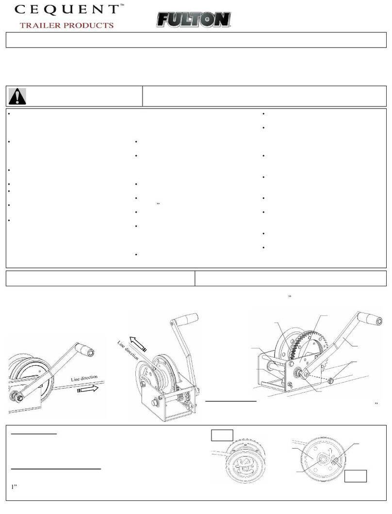 Cequent FULTON User manual