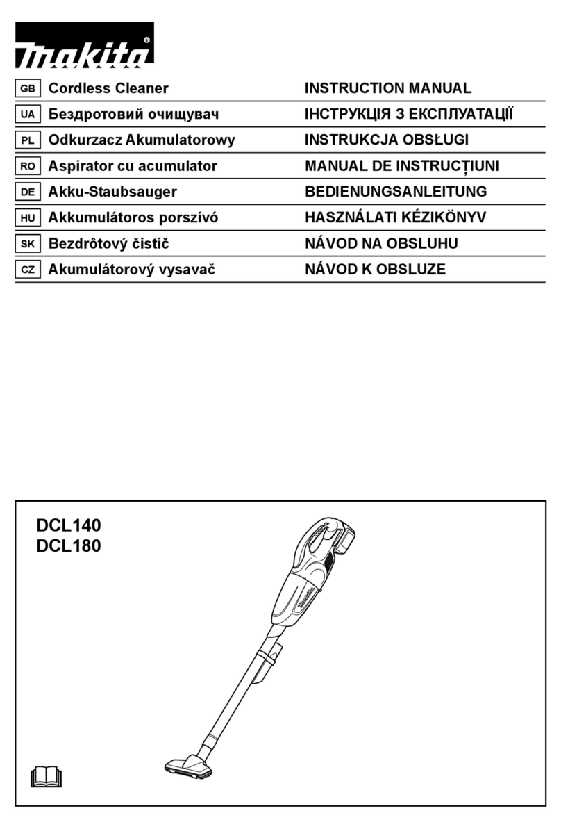 Makita DCL140 instruction manual