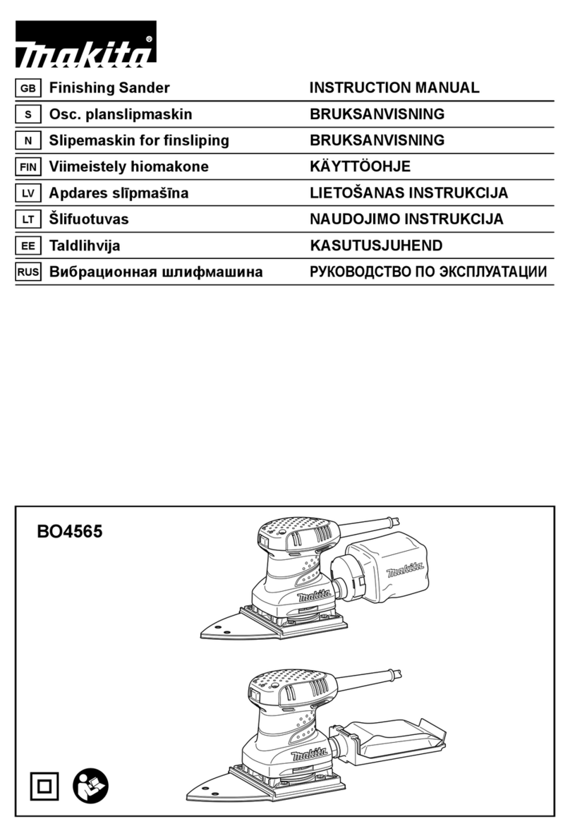 Makita BO4565 User manual