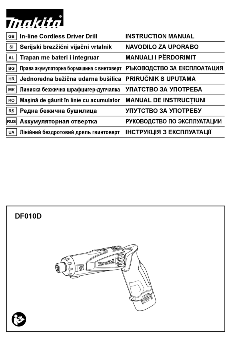 Makita DF010D instruction manual