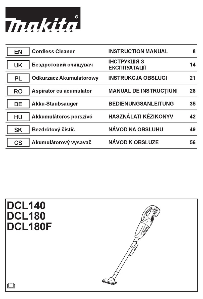 Makita DCL140 User manual Makita DCL140 User manual