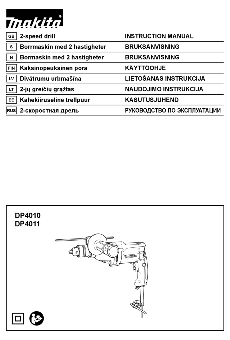 Makita DP4011 User manual