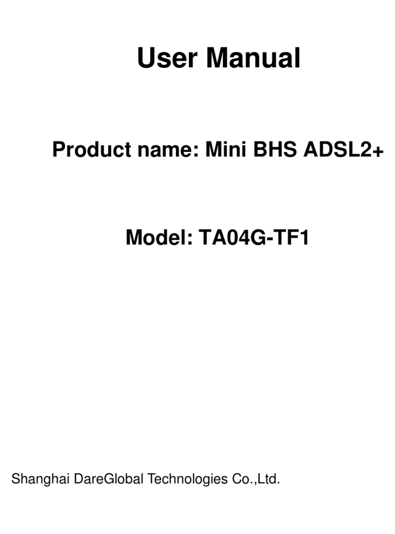 DareGlobal TA04G-TF1 user manual