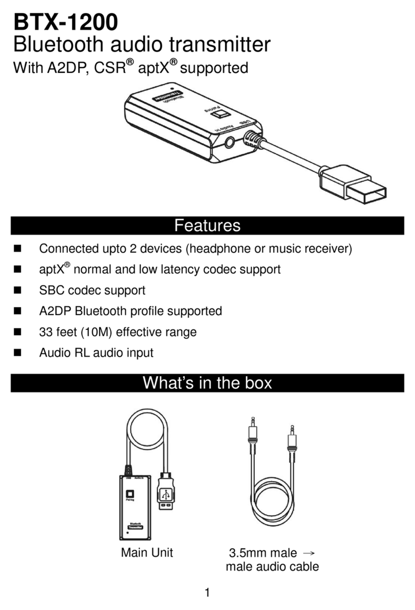 Oehlbach BTX-1200 manual
