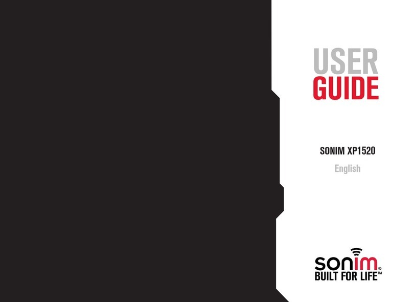 Sonim XP1520 BOLT SL User manual
