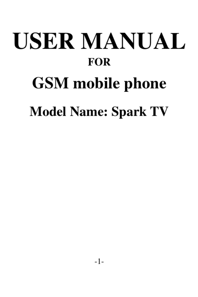 Blu Spark TV User manual