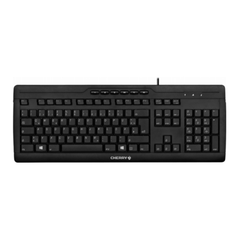 Cherry STREAM XT G85-23100 operating manual