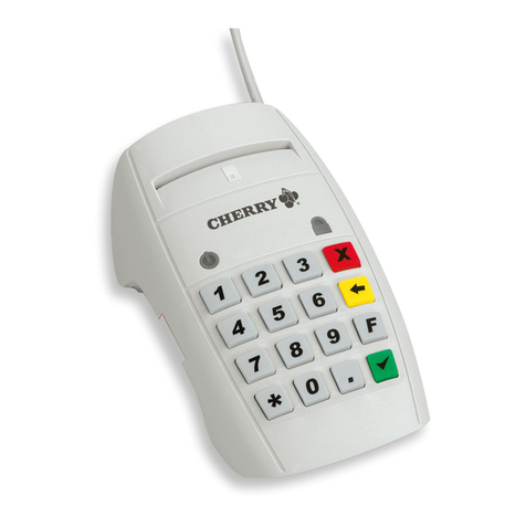 Cherry SmartTerminal ST-2000U operating manual