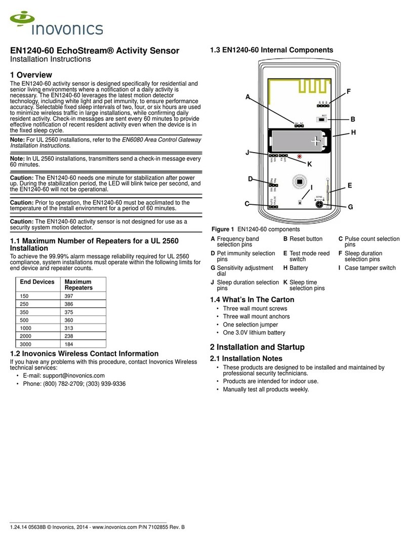 Invonics EN1240-60 installation instructions