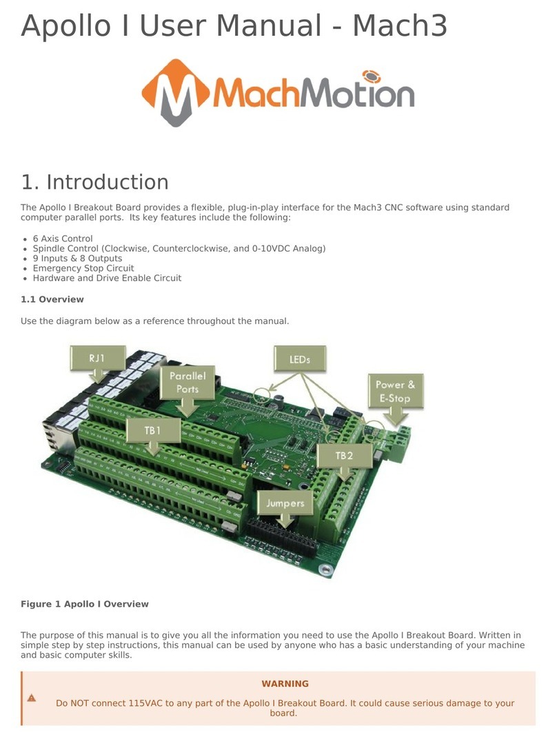 MachMotion Apollo I user manual