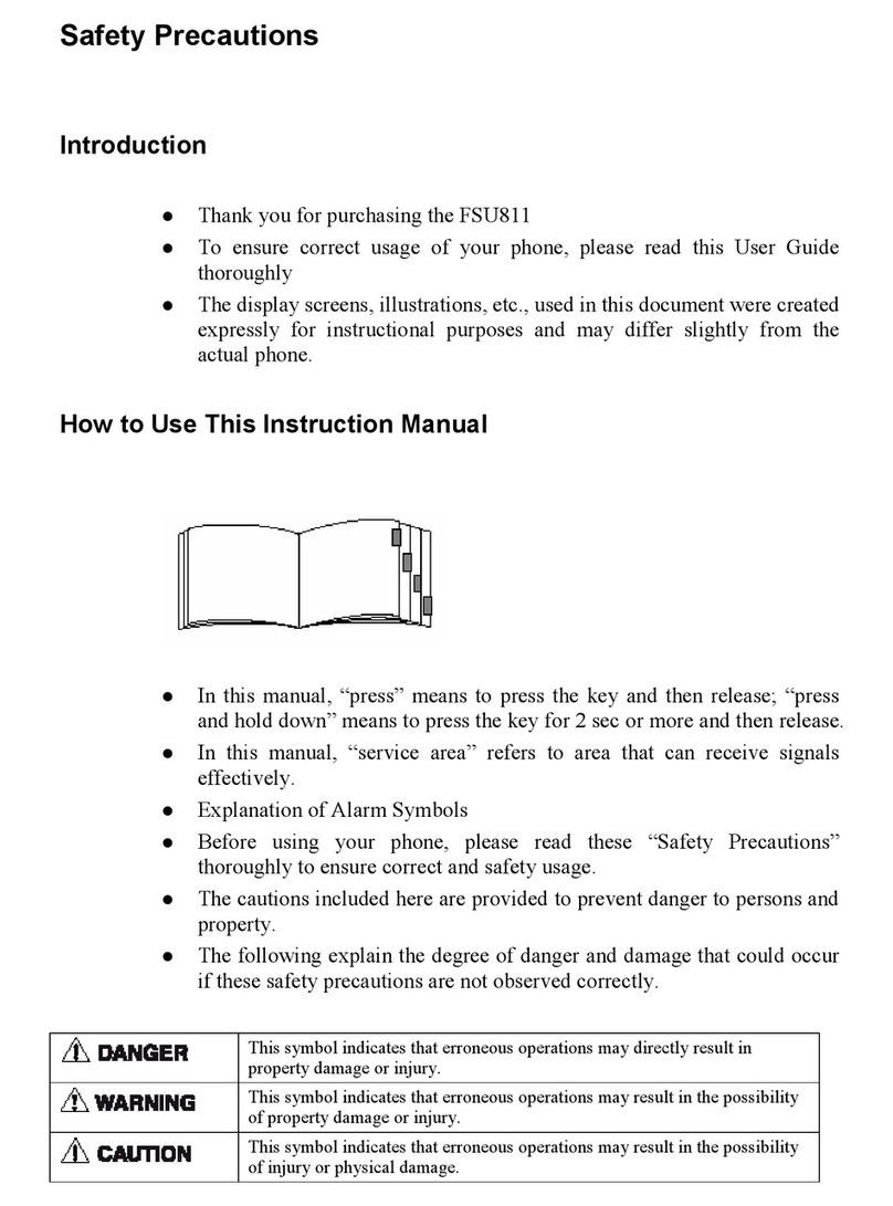 UTStarcom FSU811 User manual