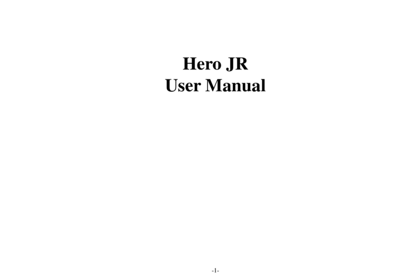 Blu Hero JR User manual