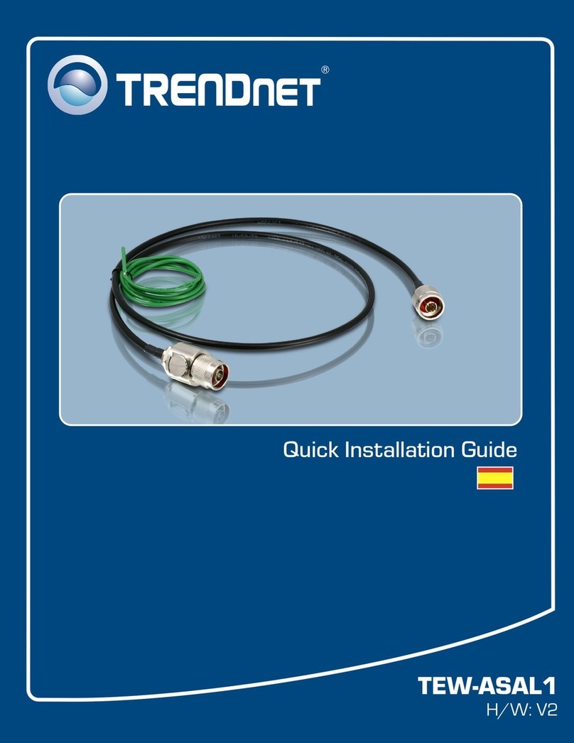TRENDnet TEW-ASAL1 Quick installation guide