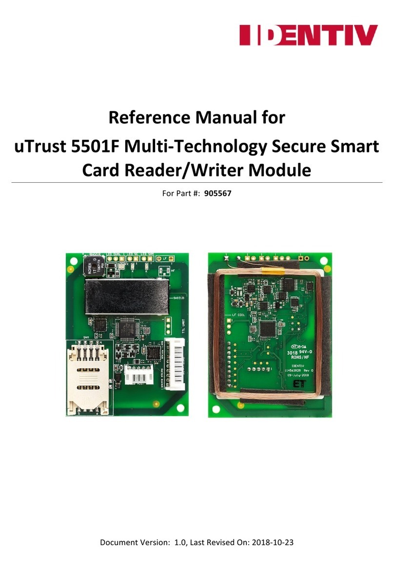 Identiv uTrust 5501F User manual