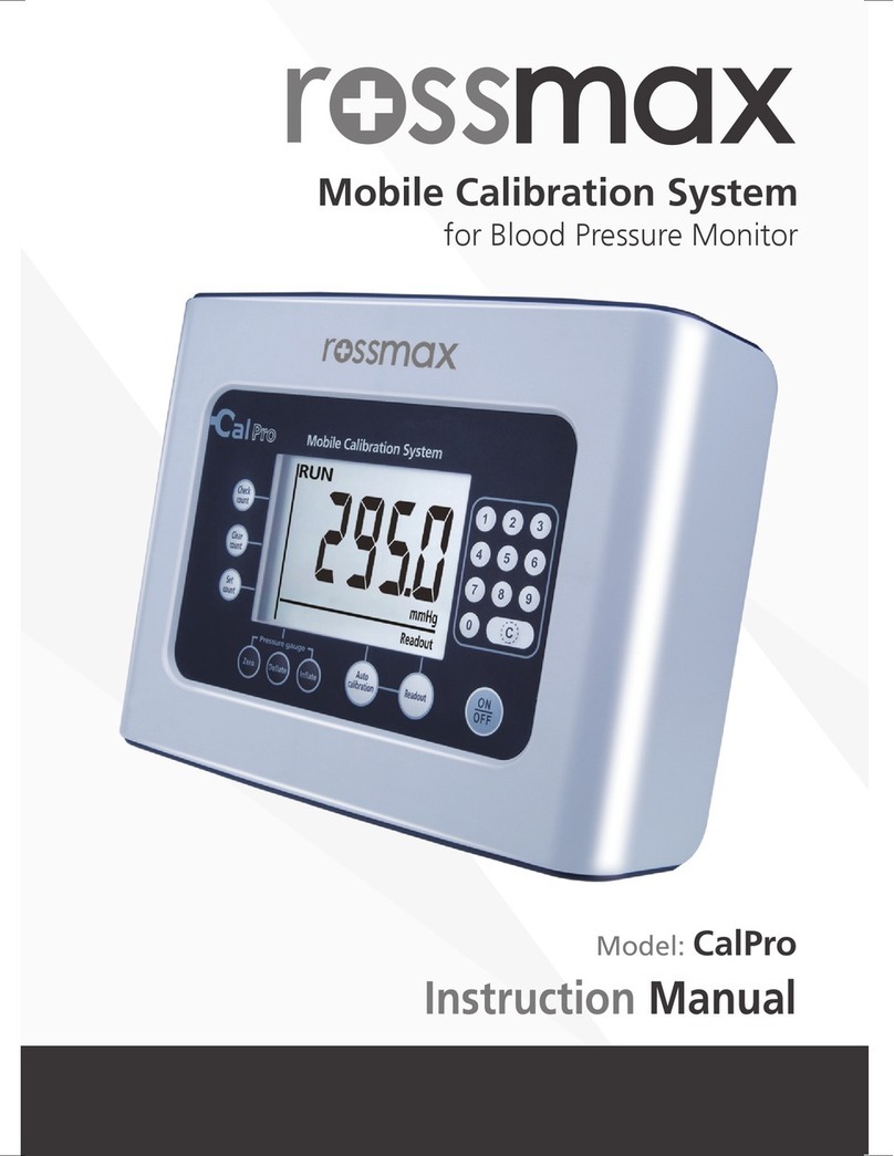 Rossmax CalPro User manual