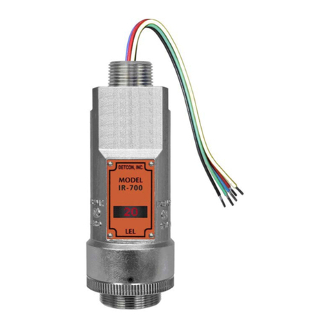 Detcon IR-700 User manual