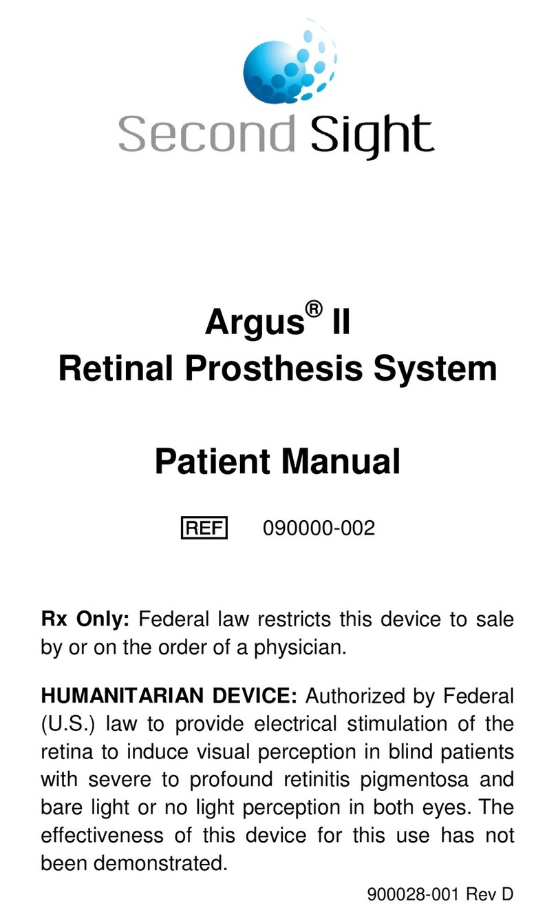 Second Sight Argus II User manual