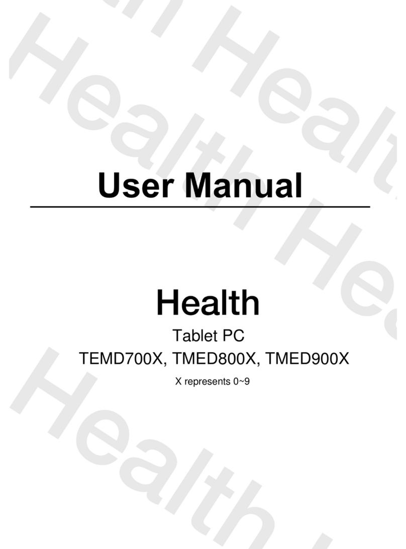 Health TEMD700 Series user manual