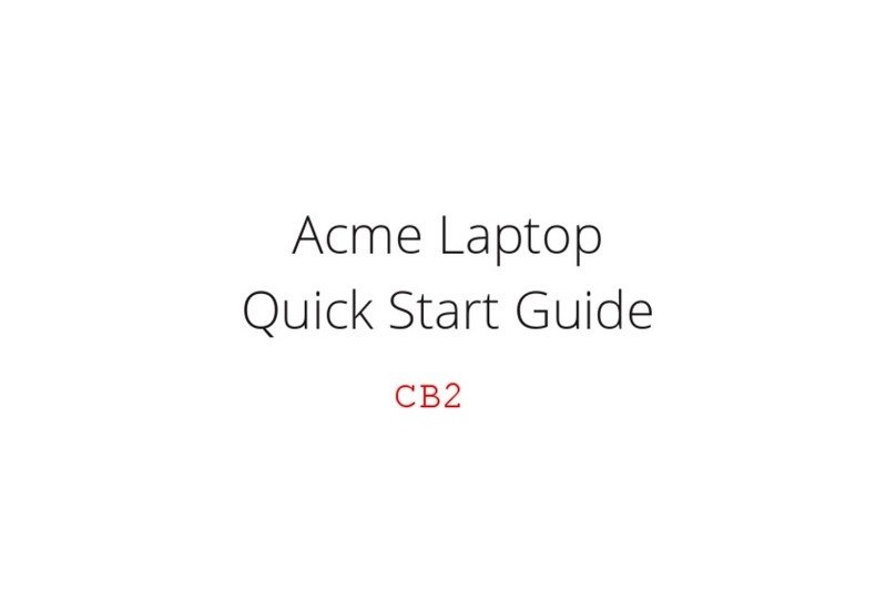 ACME CB2 User manual
