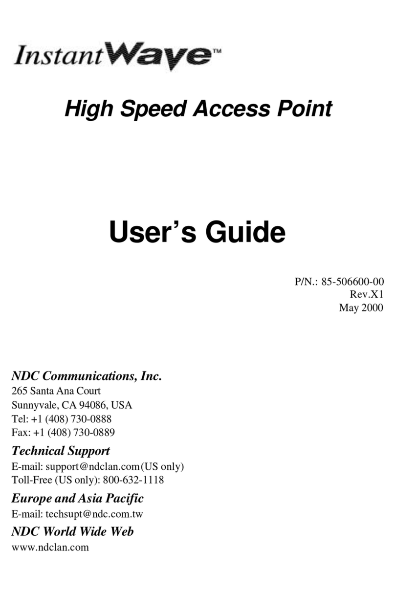 NDC InstantWave NWH660 user guide