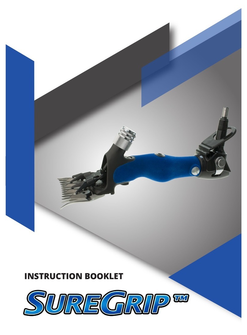 HORNER Shearing SureGrip Instruction booklet