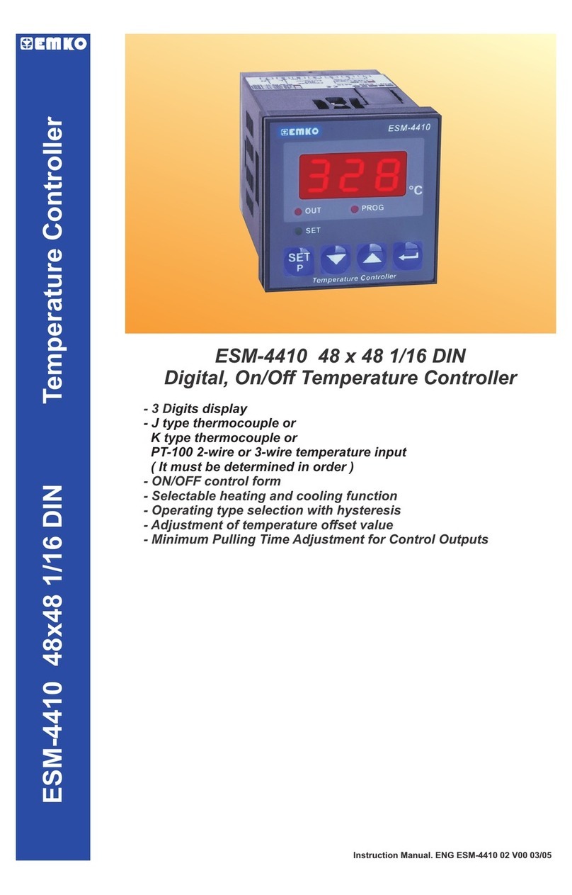 EMKO ESM-4410 instruction manual EMKO ESM-4410 instruction manual